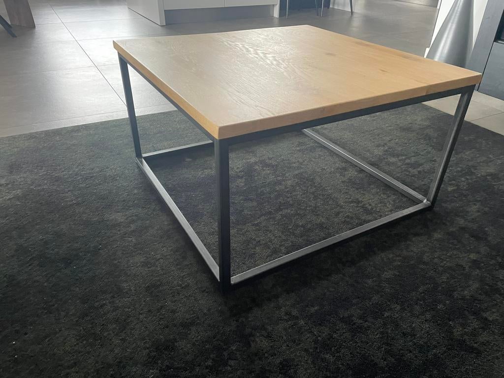 Salon tafel, 100 tot 150 cm, Zo goed als nieuw, Minder dan 50 cm, Rechthoekig