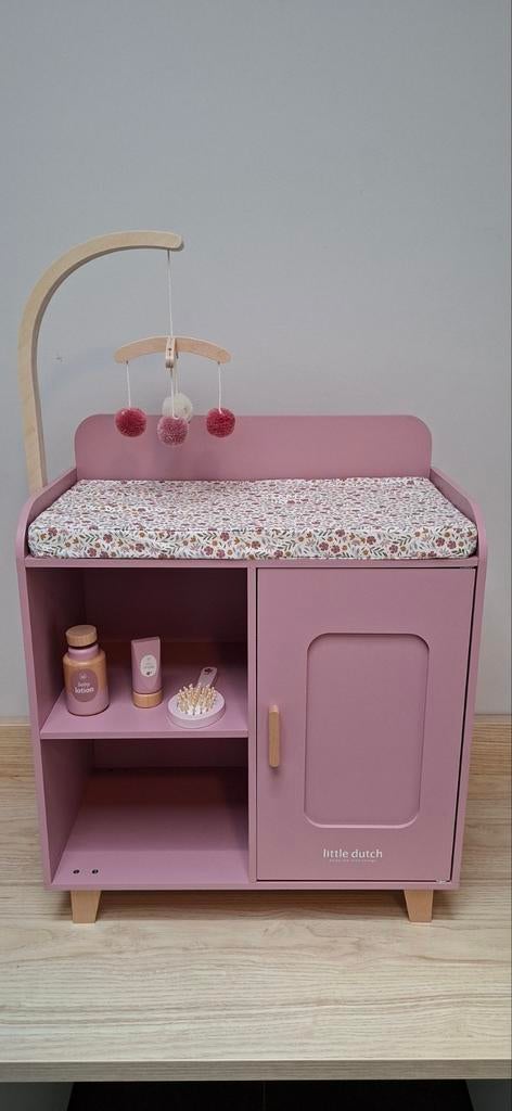 Little Dutch Poppencommode met Accessoires, Kinderen en Baby's, Ophalen, Zo goed als nieuw, Meisje
