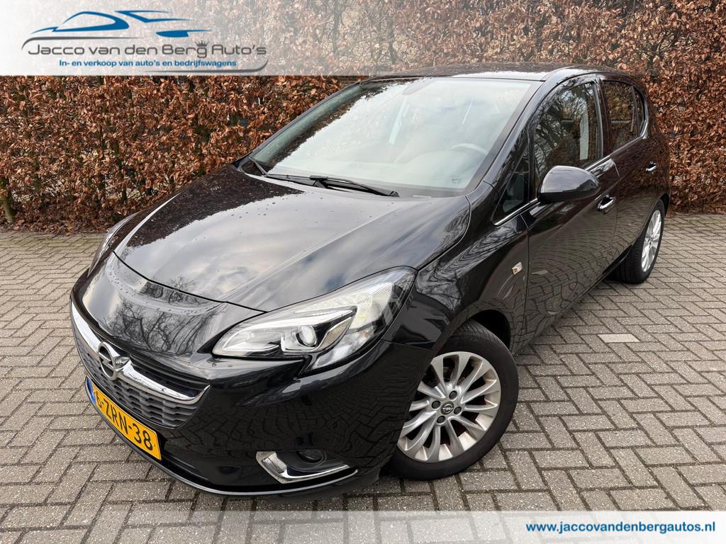Opel Corsa 1.4i Cosmo I Automaat I Stoelverwarming, Auto's, Opel, 1063 kg, Gebruikt, Leder en Stof, Origineel Nederlands