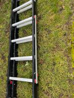 Aluminium ladder twee delig 2x10 tredes, Doe-het-zelf en Verbouw, Ophalen, Zo goed als nieuw, 4 meter of meer