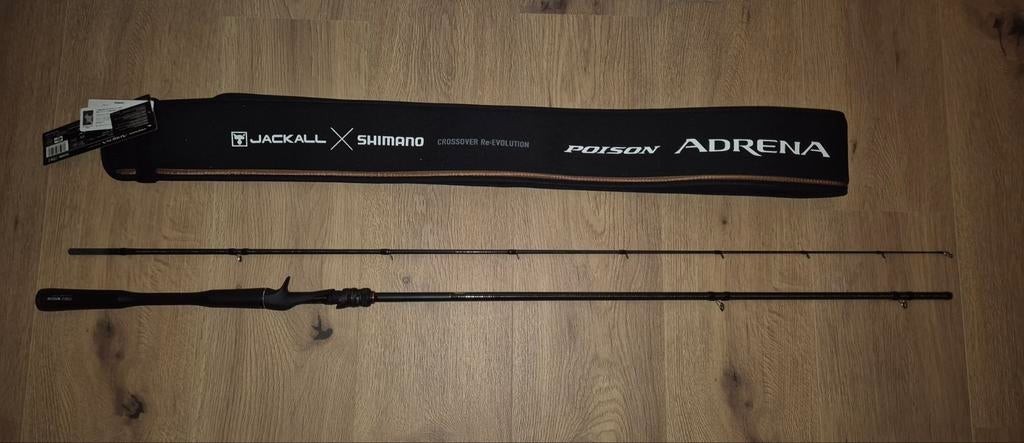 Shimano 24 Poison Adrena 172H2 casting nieuw, Watersport en Boten, Hengelsport | Roofvissen, Ophalen of Verzenden, Nieuw, Werphengel
