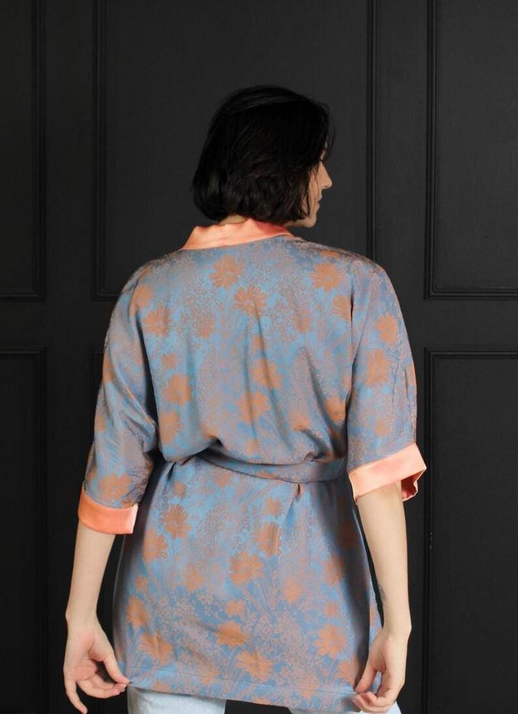 3 kleuren Premium Zijden Kimono Badjas S-L unisex NIEUW!, Kleding | Dames, Pyjama's, Ophalen of Verzenden, Nieuw