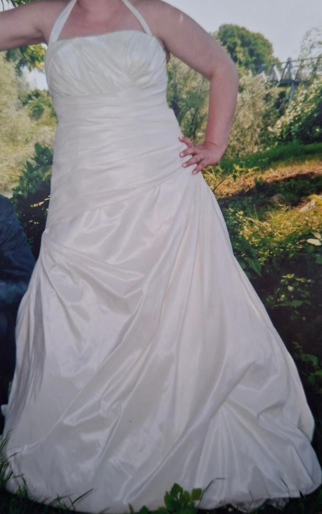 Trouwjurk, Kleding | Dames, Ophalen, Zo goed als nieuw, Beige, Trouwjurk