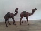 2 vintage kamelen, Ophalen of Verzenden, Gebruikt, Beeldje of Figuurtje