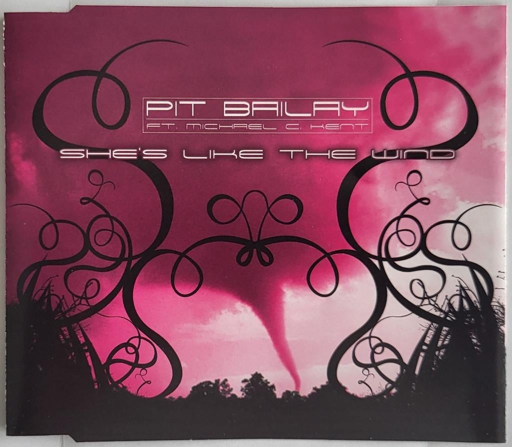 Pit Bailay ft. Michael C. Kent - She's Like The Wind, Maxi-single, Dance, Ophalen of Verzenden, Zo goed als nieuw