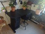 Zwart hoekbureau IKEA GRATIS, Ophalen, Gebruikt, Bureau