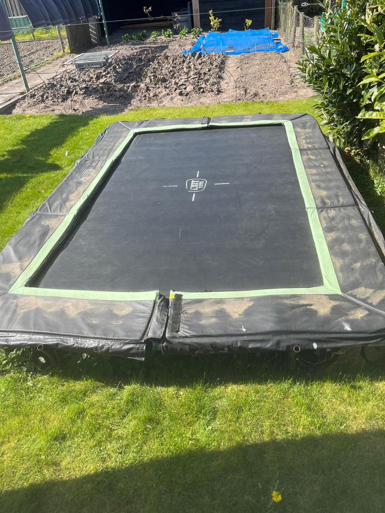 Exit Toys trampoline, Kinderen en Baby's, Ophalen, Gebruikt