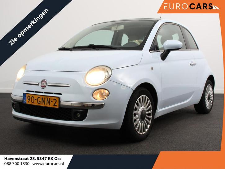 Fiat 500 1.2 Lounge | Airco | Lichtmetalen velgen | Panorama, Auto's, Fiat, Bedrijf, Te koop, ABS, Airbags, Airconditioning, Alarm