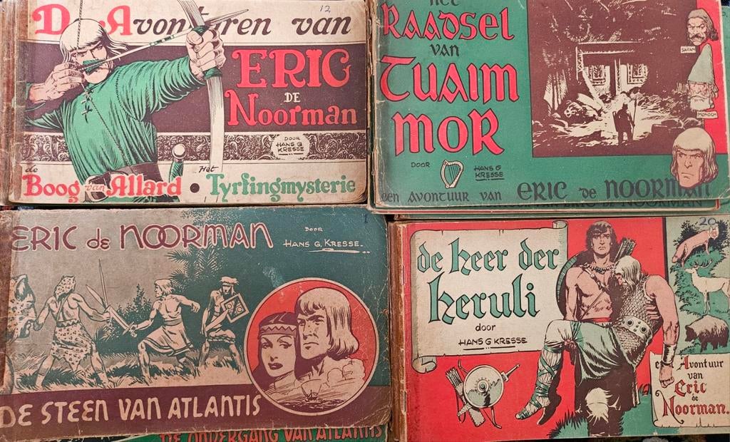 34 Erik de Noorman stripboeken - Hans G. Kresse, Boeken, Stripboeken, Meerdere stripboeken, Ophalen of Verzenden, Gelezen, Hans G. Kresse