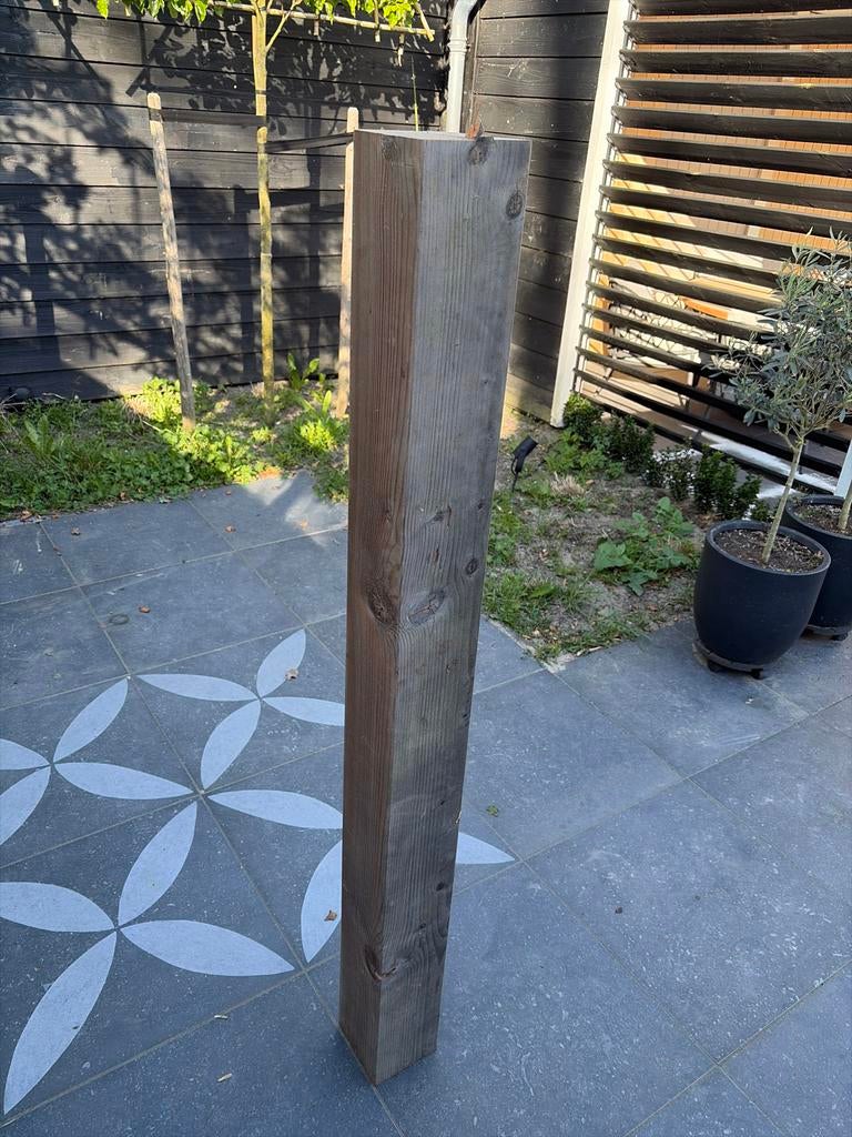 Mooie Douglas paal - 14x14x161 cm, Ophalen of Verzenden, Gebruikt, Minder dan 180 cm, Palen