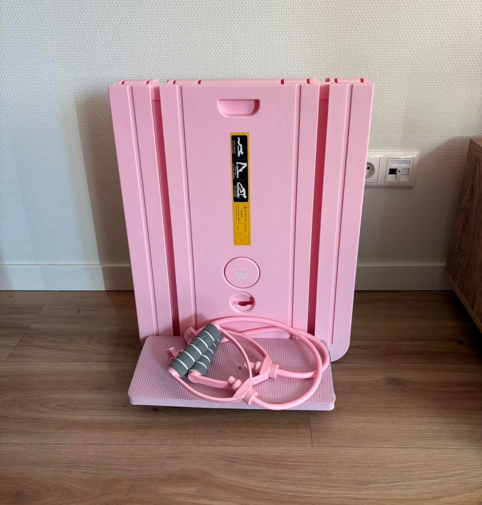 Roze pilates reformer board, Sport en Fitness, Ophalen of Verzenden, Nieuw, Yoga-accessoire