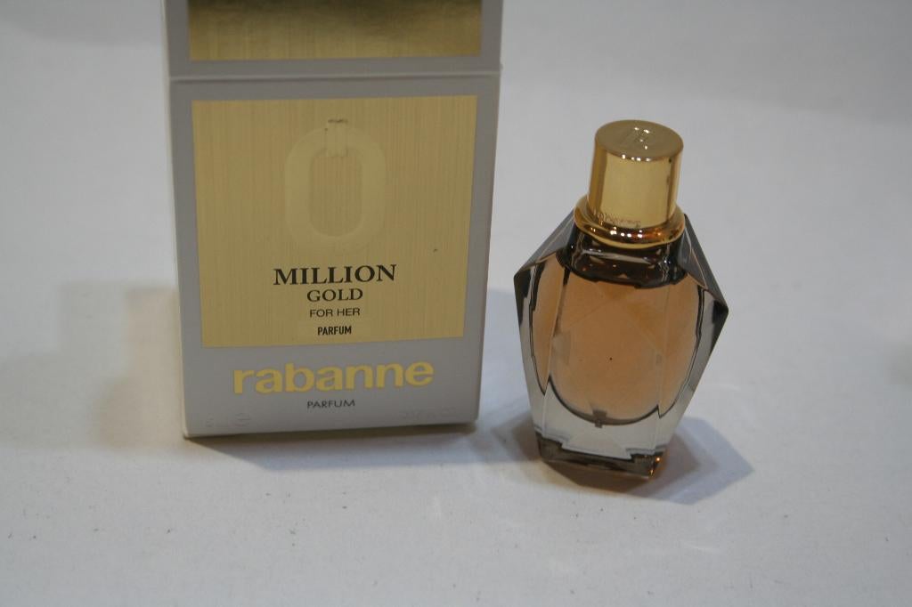 P.Rabanne Million Gold for Her Parfum 5 ml Nieuw & origineel, Verzamelen, Verzenden, Nieuw, Miniatuur, Gevuld