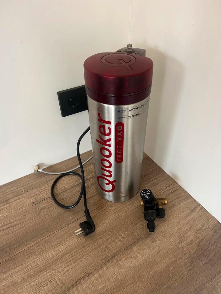 Quooker PRO3-VAQ 3L boiler, Doe-het-zelf en Verbouw, Geisers en Boilers, Gebruikt, Boiler, Minder dan 20 liter, Onbekend, Ophalen of Verzenden