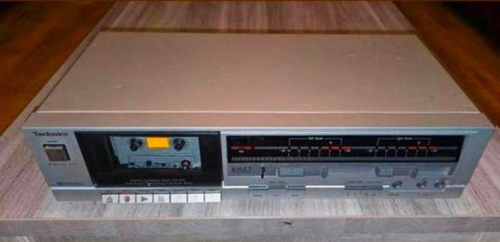 Vintage TECHNICS RS-B10 cassettedeck speeld prima goed af, Ophalen of Verzenden, Enkel, Overige merken, Tiptoetsen