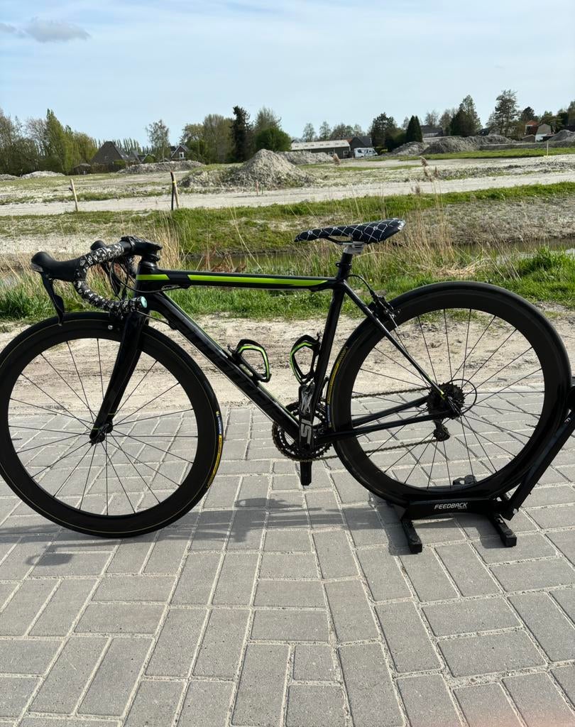 Cannondale Supersix jeugd racefiets, Fietsen en Brommers, 28 inch, Gebruikt, Carbon, Velgrem