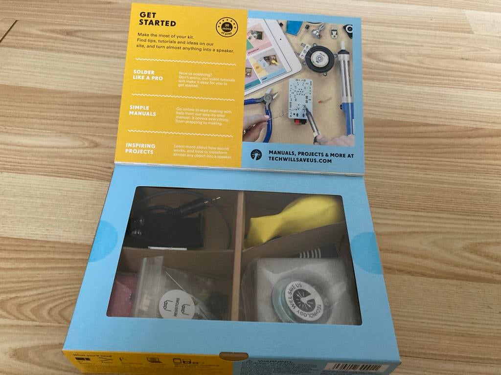 Speaker Kit - Maak je eigen speaker!, Ophalen of Verzenden, Nieuw