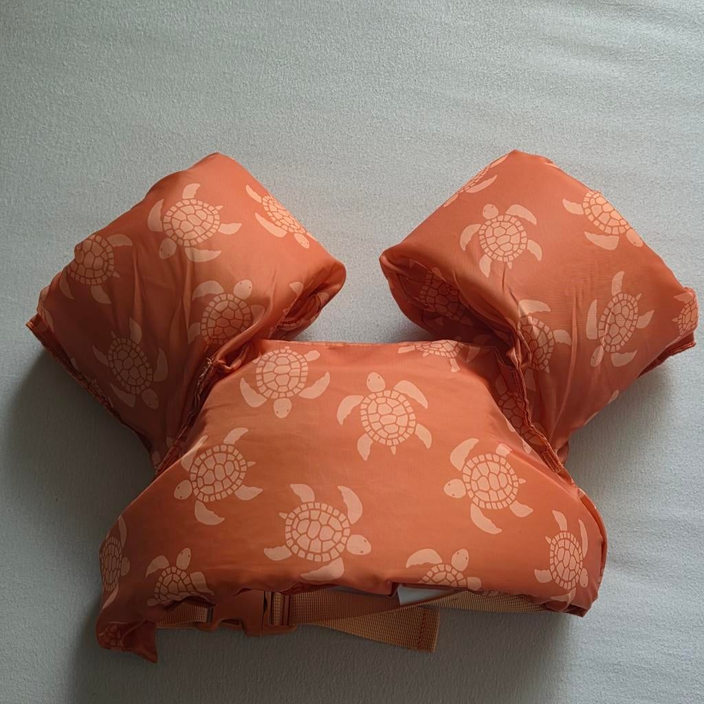 Zwemvest met armbandjes schildpad, Jongen of Meisje, One size, Ophalen of Verzenden, Zo goed als nieuw