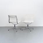 4 Vitra Eames Ea105 Wit  Netweave Chroom, Niet ingevuld, Niet ingevuld, Ophalen of Verzenden, Zo goed als nieuw