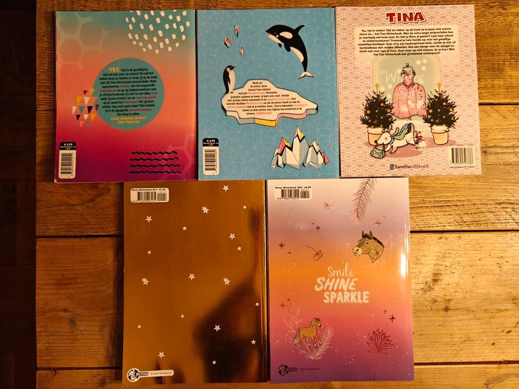 5 Tina/Pennyboeken., Meerdere stripboeken, Ophalen of Verzenden, Zo goed als nieuw