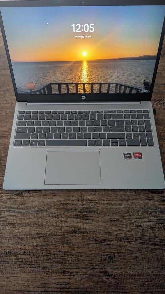 HP Laptop 15.7 inch nieuwstaat! 2.8 Ghz  en boost 4.3 Ghz, Computers en Software, AMD Ryzen™ 5 7520U, 8 GB, Ophalen of Verzenden