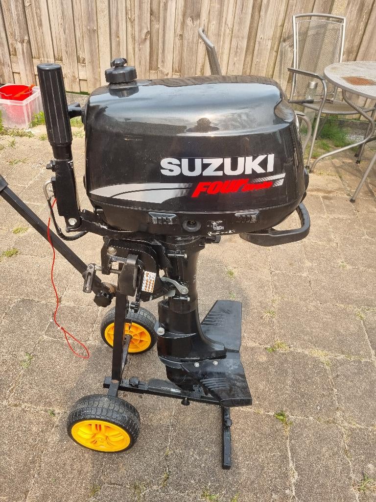 suzuki 6 pk 2009, Ophalen, Zo goed als nieuw, Motor en Techniek, Motorboot