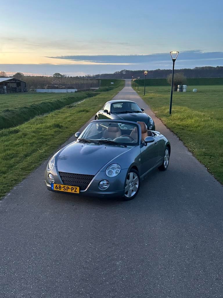 Daihatsu Copen 1.3 Origineel NL!! 2006 Grijs | evt 0.7 groen, Auto's, Daihatsu, Voorwielaandrijving, Stoelverwarming, 4 cilinders