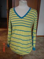 Armani dunne trui blauw/geel M, Armani, Blauw, Ophalen of Verzenden, Lange mouw