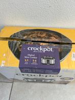 Crockpot CR605 Digitale Slowcooker 5,7L - Nieuw in doos, ., Timer, Nieuw, Ophalen of Verzenden