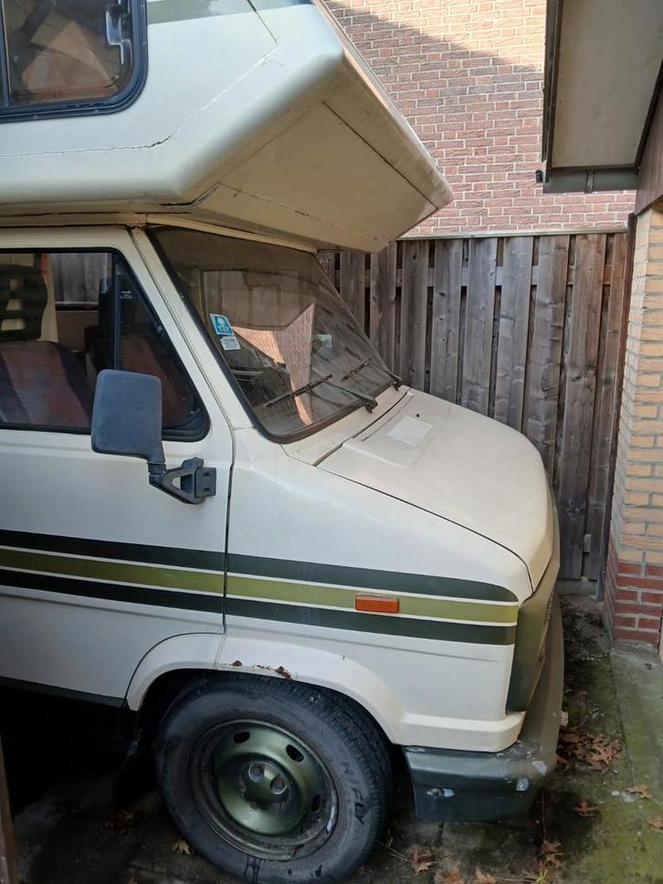 Compacte en gezellige camper met apk tot 10 - 27, Caravans en Kamperen, Campers, Particulier, Half-integraal, Ophalen