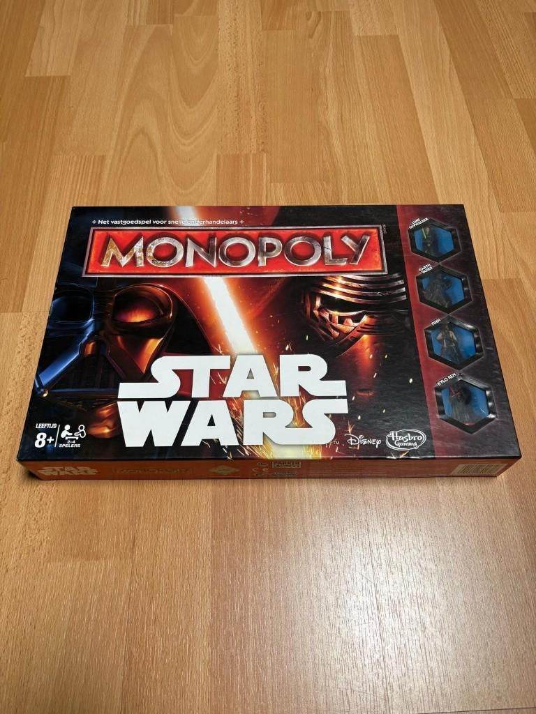 Monopoly - Star Wars editie, Drie of vier spelers, Ophalen of Verzenden, Zo goed als nieuw, Hasbro