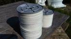 Sterk wit polyester koord 4mm, Info@alletouw.nl, Nieuw, Ophalen of Verzenden, Trekwei 13