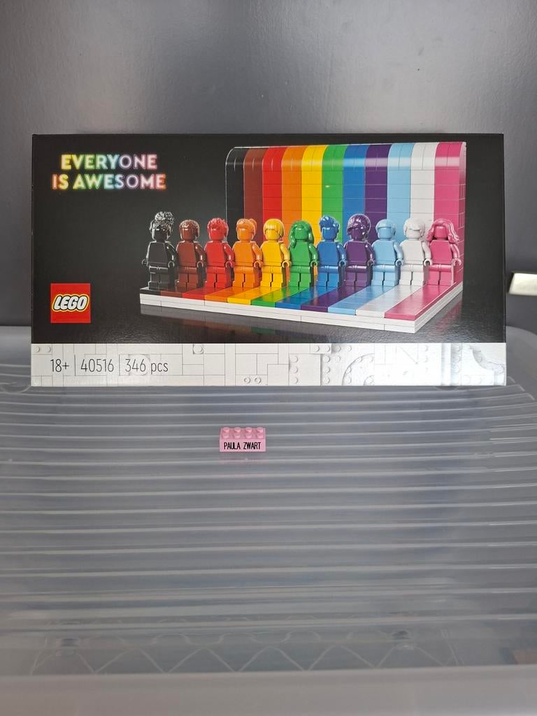Nieuw Lego 40516 Everyone Is Awesome - Pride Set, Inclusief minifiguren, Overige thema's, Lego, Nieuw