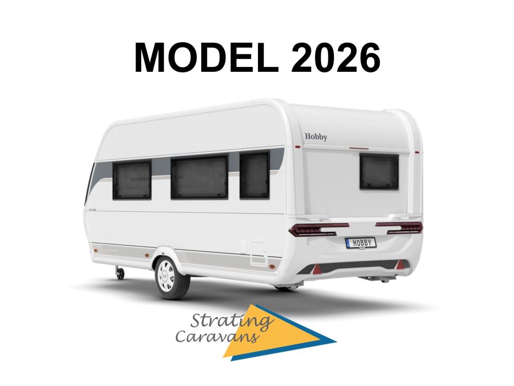 Hobby De Luxe 460 SFF NIEUW!! QUEENSBED!!, Caravans en Kamperen, Caravans, Overige typen, Hobby, Schokbreker, Bedrijf