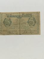 Zilverbon, Postzegels en Munten, Bankbiljetten | Nederland, Ophalen of Verzenden, 5 gulden
