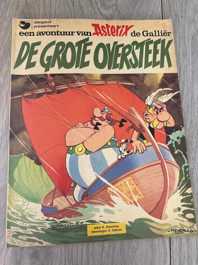 Asterix: De Grote Oversteek uit 1976, Boeken, Eén stripboek, Ophalen of Verzenden, Gelezen