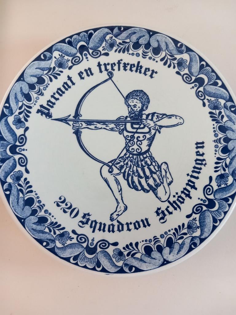 Wandbord koude oorlog Nike rocket Squadron, ., Ophalen of Verzenden, Luchtmacht, .