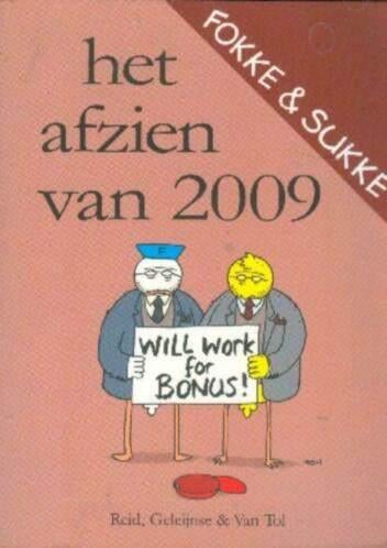 Het afzien van 2009 Fokke & Sukke NR0436, Gelezen, Verzenden, Verhalen, Reid; B. Geleijnse; Van
