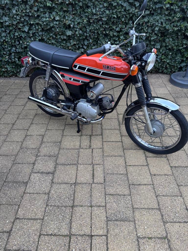 Nederlandse Yamaha fs1 1j5 met kenteken, Fietsen en Brommers, Brommers | Oldtimers, Ophalen, Yamaha
