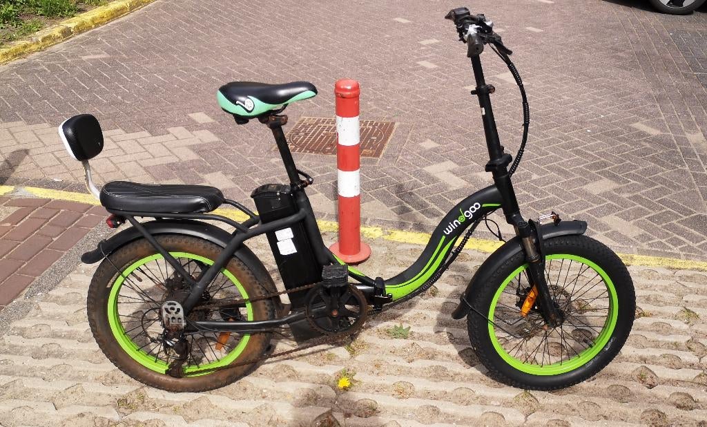 Elektrische vouwfiets Windgoo E20, Gebruikt, 47 tot 51 cm, 30 tot 50 km per accu, Ophalen
