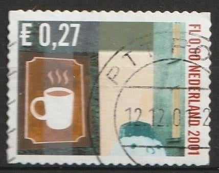 Nederland NVPH 2026 gestempeld 2001 PTT Post, Verzenden, Na 1940, Gestempeld