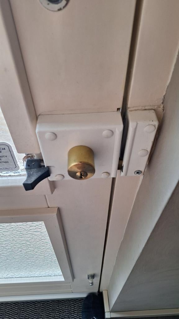 Lips oplegslot voordeur montage rechts., Ophalen of Verzenden, Slot