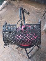 Antiek houtkorfje, Ophalen