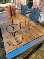 Decoratieve ijzeren plantenstandaards en etagère, Tuin en Terras, Ophalen, Gebruikt, Minder dan 60 cm, Metaal
