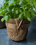 Oud mini Chinees mandje oosters Aziatisch sober sleets, Ophalen of Verzenden