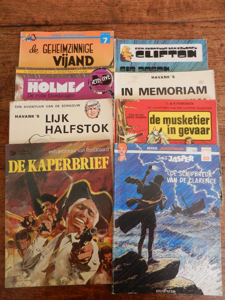 strips diversen, Boeken, Strips | Comics, Gelezen, Europa, Diverse auteurs, Ophalen of Verzenden