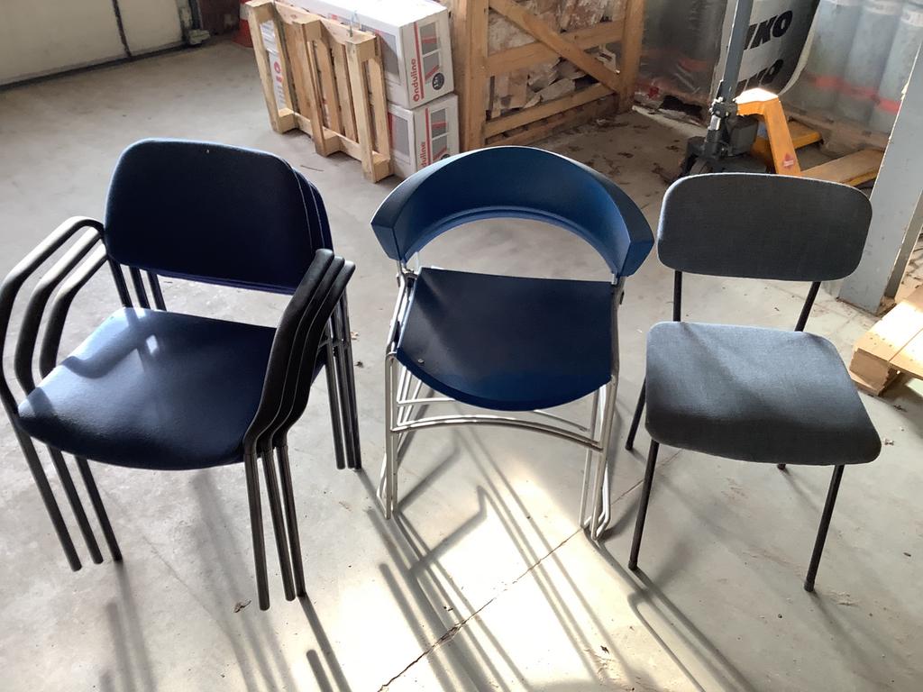 Bureaustoelen en Stapelstoelen, Ophalen, Overige materialen, Overige kleuren, .