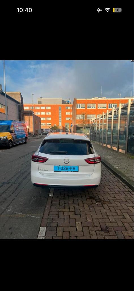 Opel Insignia 1.6 Cdti Ecotec 136pk Aut.start/stop 2019 Wit, Auto's, 136 pk, 4 cilinders, Wit, Stationwagon