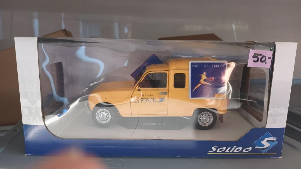 Nieuwe modelauto Renault 4 bestel geel , schaal 1:18, Hobby en Vrije tijd, Modelauto's | 1:18, Auto, Solido, Nieuw, Ophalen of Verzenden