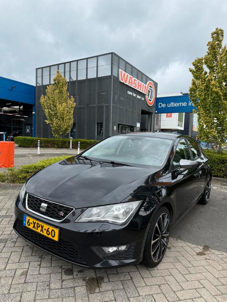 Seat Leon 1.4 TSI 103KW 2014 Zwart, Auto's, Seat, Particulier, Leon, ABS, Airbags, Airconditioning, Alarm, Bluetooth, Bochtverlichting