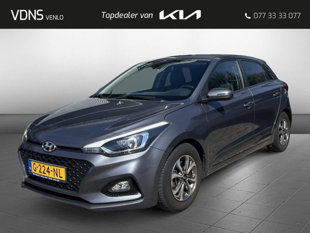 Hyundai i20 1.0 T-GDI Premium AUTOMAAT | CAMERA | WINTERSET, Automaat, 450 kg, Gebruikt, Euro 6